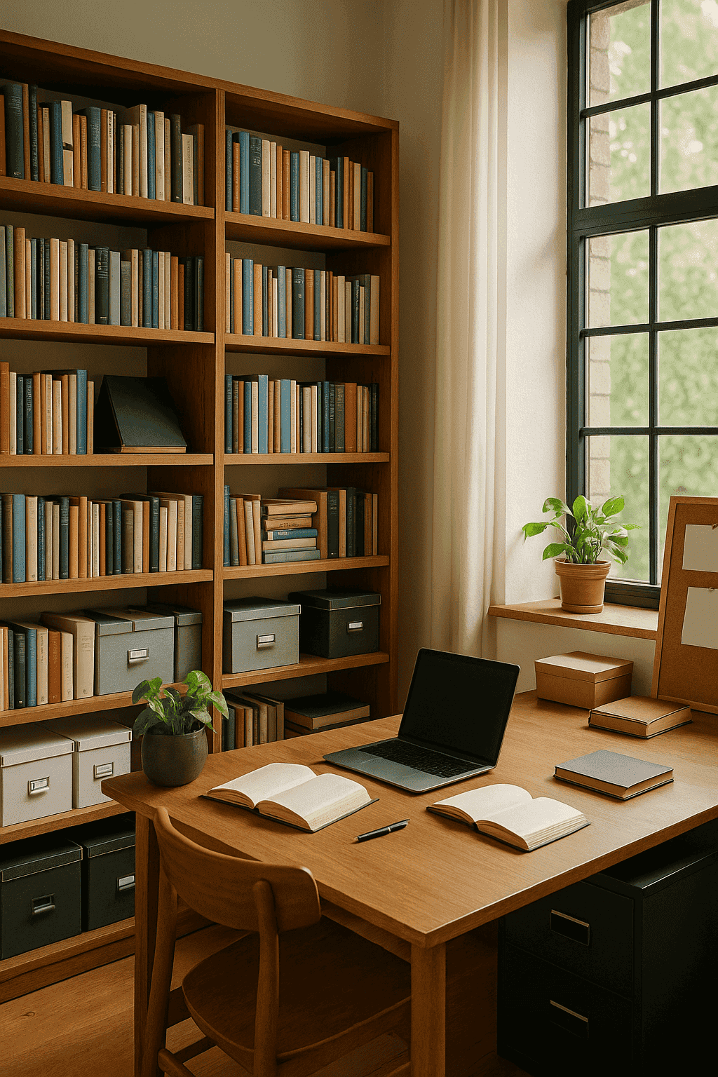 کتابخونه‌ات کجاست؟